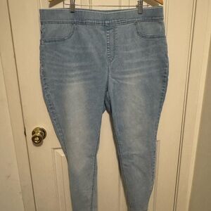 Terra & Sky Light Blue Women's Jeggings